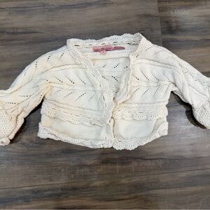 Juicy Couture Cream Knit Cardigan